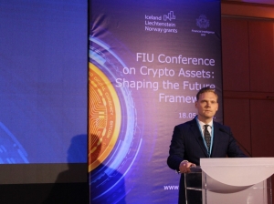The Financial Information Unit of Latvia organized a conference on May 18, 2023 on the topic "Crypto Assets: Shaping the Future Framework ".